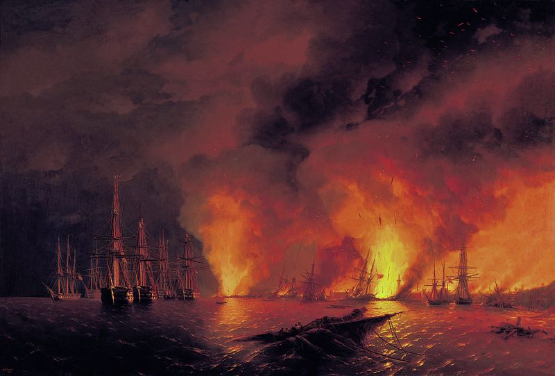 30 ноември: Преди 160 г. ескадрата на Нахимов унищожава турски флот край Синоп
