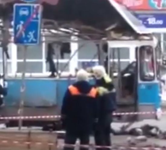 Мъж е взривил тролейбуса във Волгоград