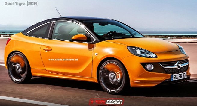 Невероятна идея за наследник на Opel Tigra