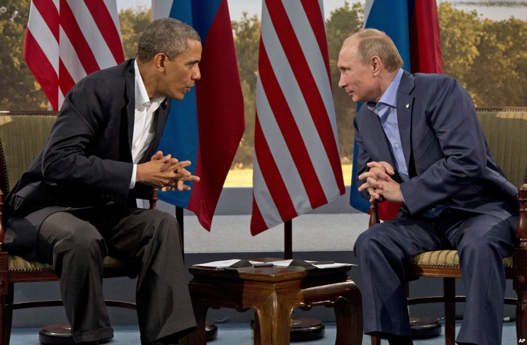 Путин и Обама говориха по телефона