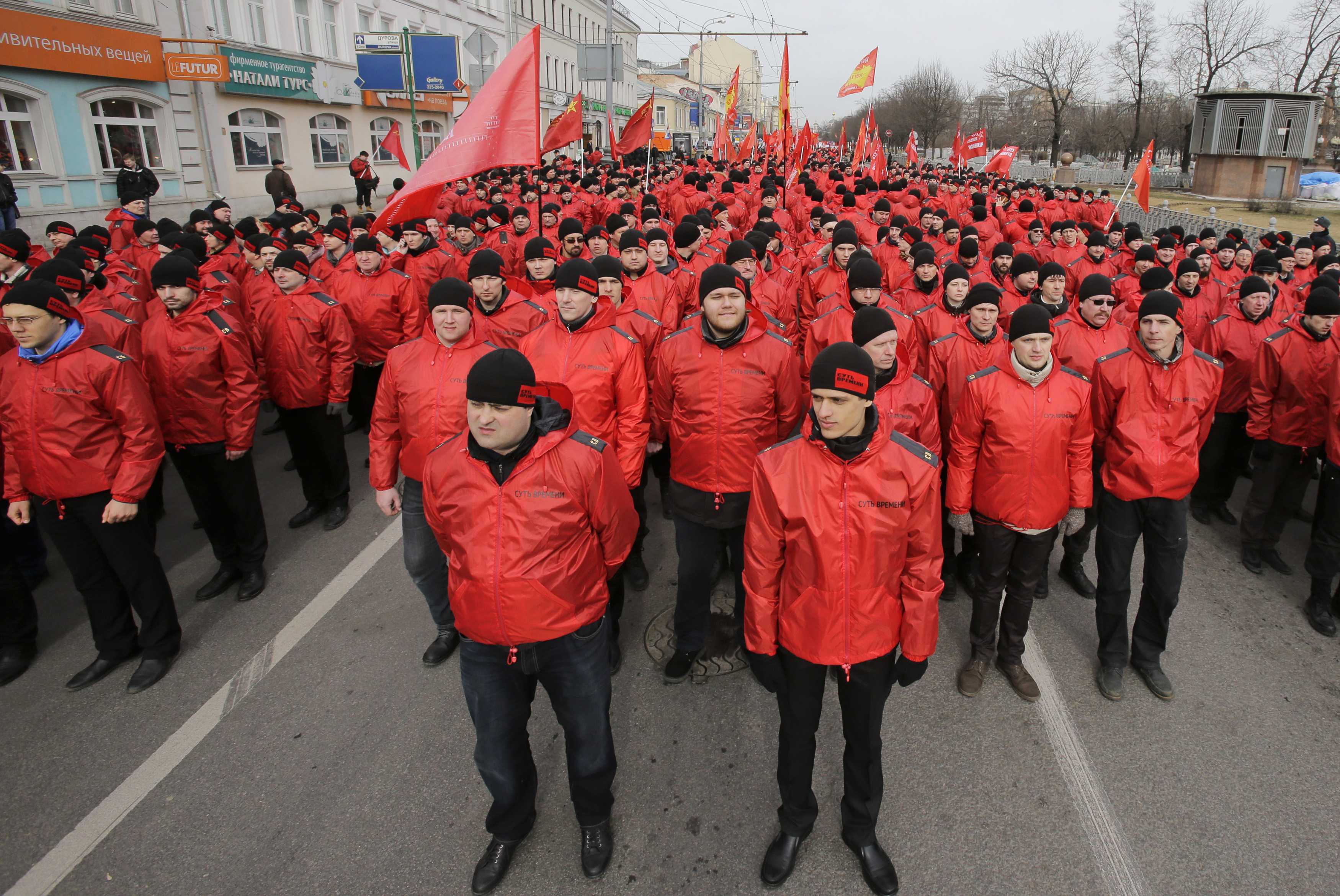 Арести след големия митинг за Украйна в Москва  