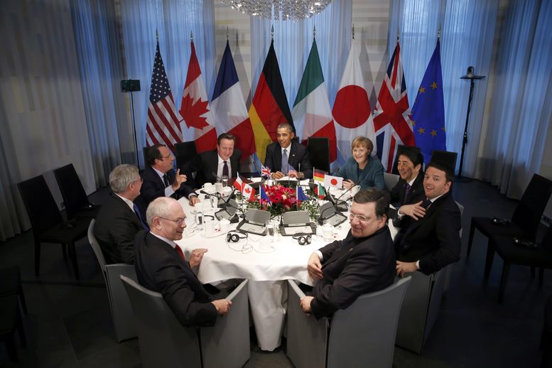 Г7 ожесточава санкциите срещу Русия при ескалация в Украйна   