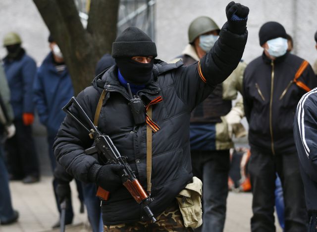 В ход е антитерористична операция в Славянск