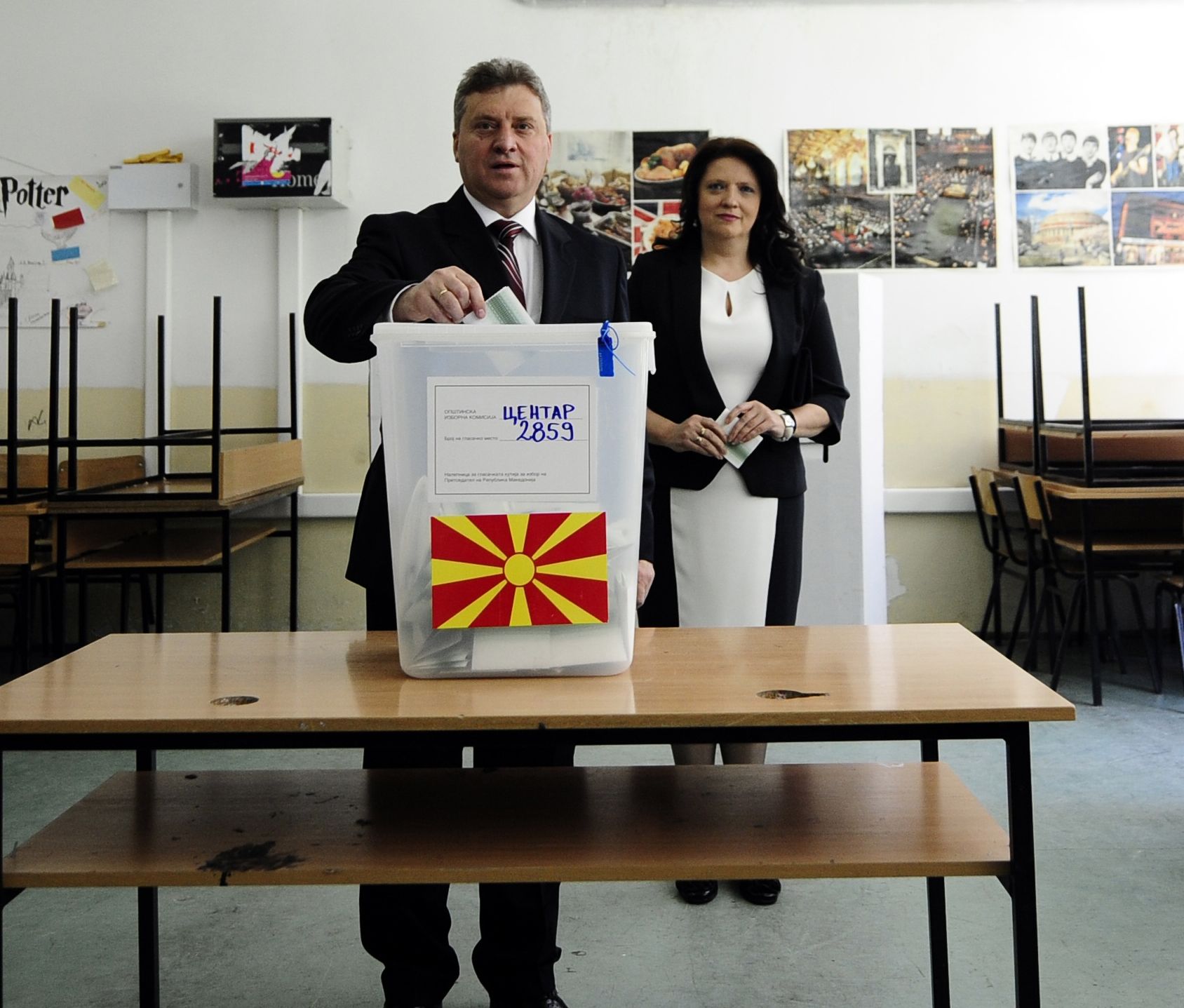 Изборите в Македония приключиха,  Георге Иванов ще е новият стар президент 