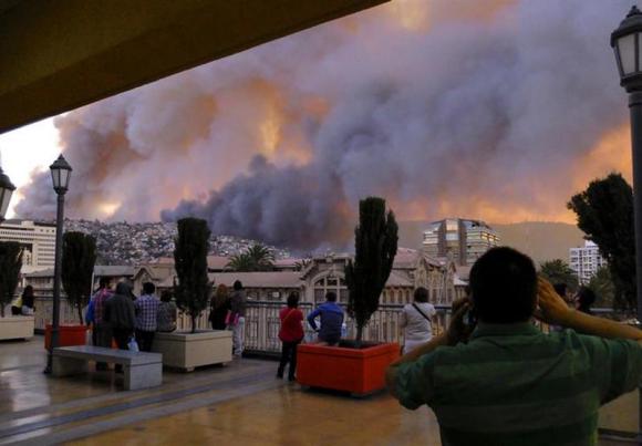Извънредно положение в Чили заради пожар