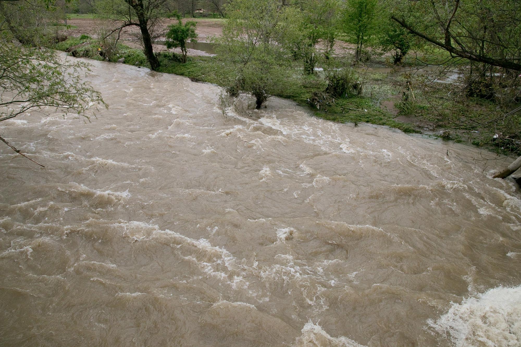 Наводнение опустоши насаждения на Лопушанския манастир (СНИМКИ)