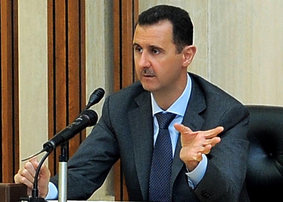 Башар ал-Асад изпрати съболезнования на Владимир Путин 