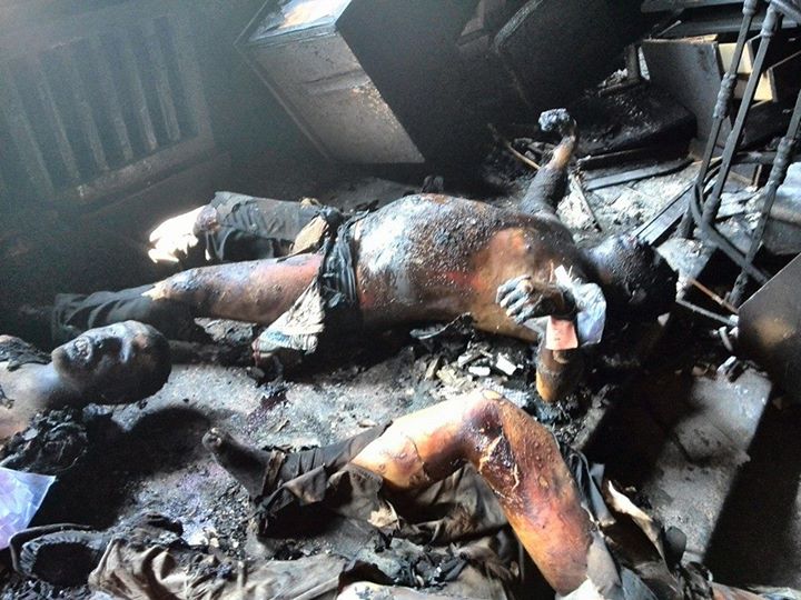 Лицето на смъртта: Ужасяващи снимки от ада в Одеса (СНИМКИ 18++++)