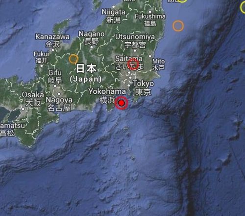 Земетресение с магнитуд 6,2 по Рихтер разлюля Централна Япония 