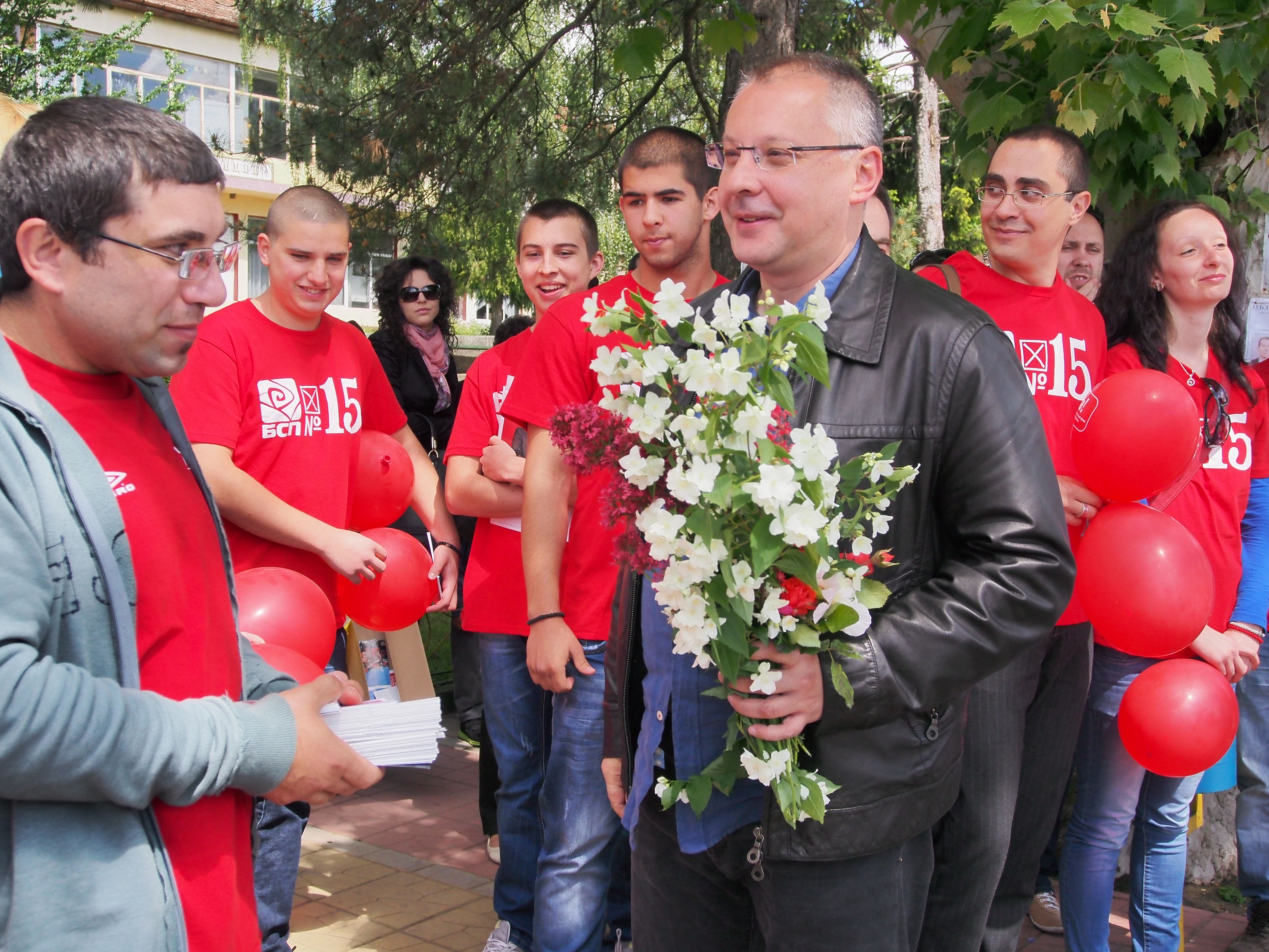 Станишев се срещна с избиратели от община Ситово