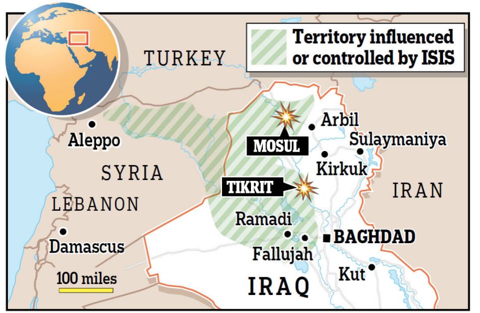 Екстремистите в Ирак превзеха и Тикрит, стотици хиляди се опитват да избягат 