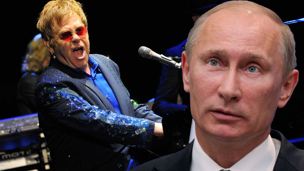 Мъжка приказка: Елтън Джон ще спори за гейовете с Путин