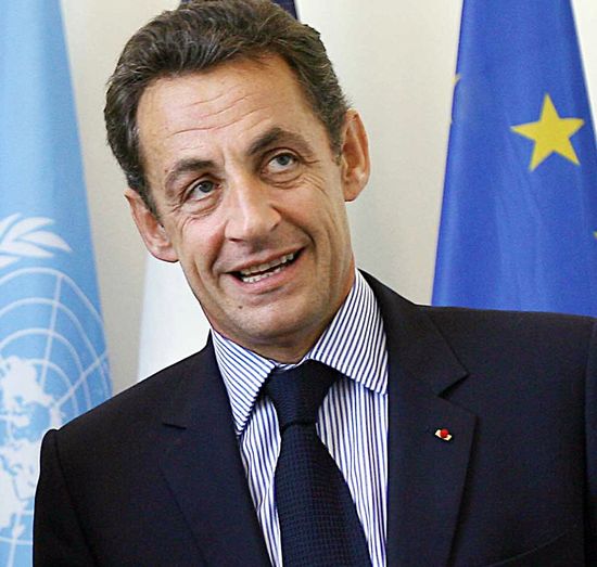Саркози стигна върха!