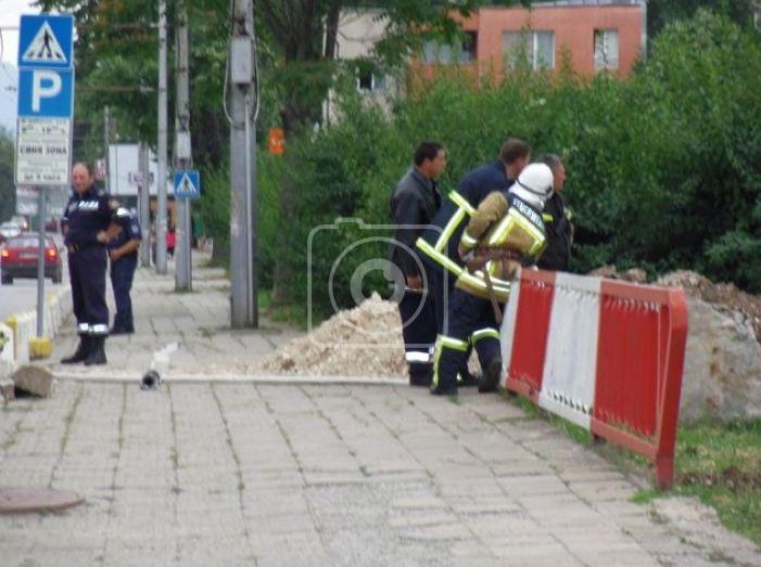 БЛИЦ-ОЧЕВИДЕЦ: Ето как газова авария едва не взриви Враца (ВИДЕО)