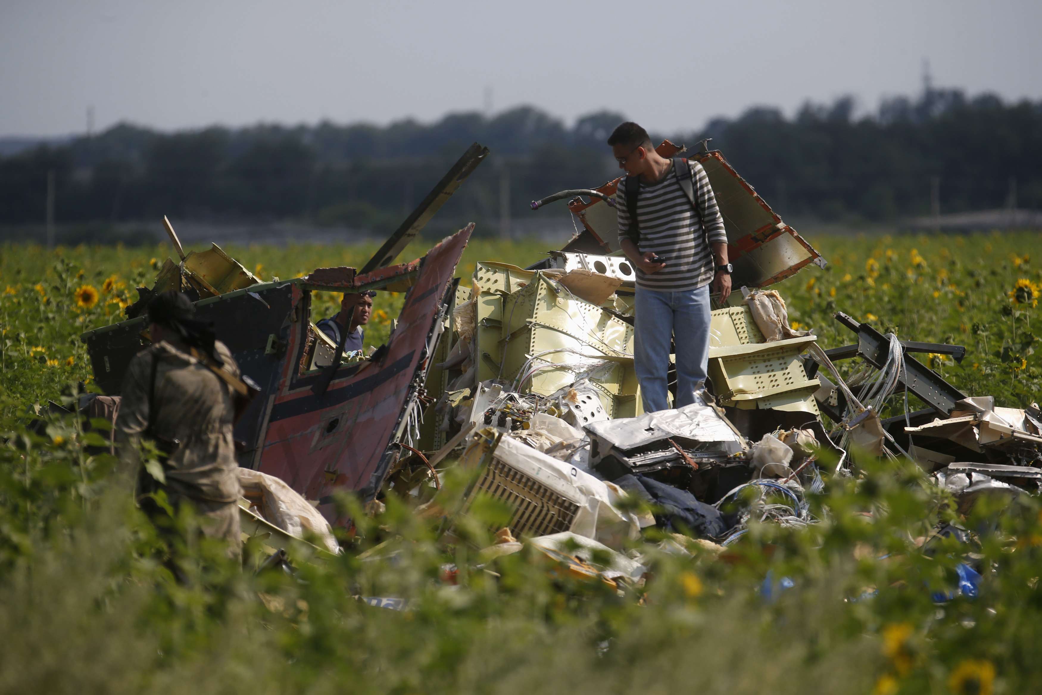 Интерпол се зае с идентификацията на жертвите от малайзийския самолет при намерени 200 тела