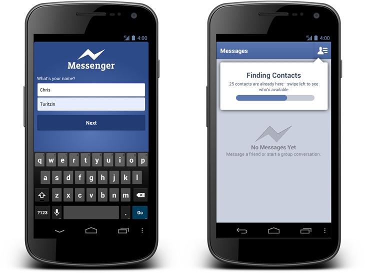 Facebook спира чата на мобилното си приложение