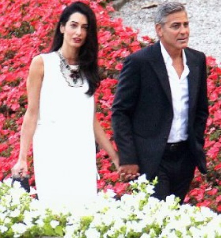 Амал на Клуни се прости с моминството