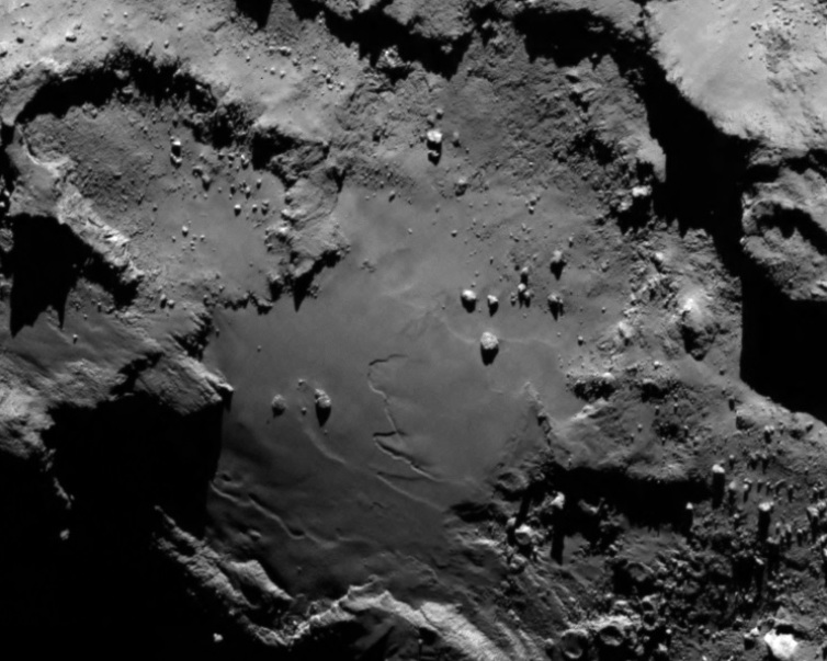 Първи уникални снимки на комета отблизо изпрати Rosetta