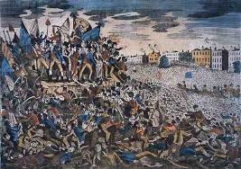 16.8.1819 г.: В Манчестърската касапница полиция и хусари избиват десетки англичани, раняват стотици