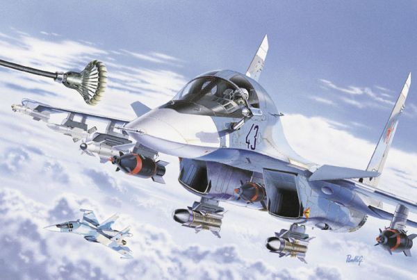 Руски Су-34 прелетяха над Северния полюс