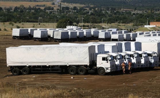 Руските камиони с хуманитарна помощ ще преминават украинската граница поетапно