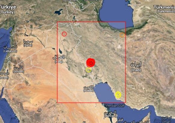 Нов силен трус удари между Иран и Ирак
