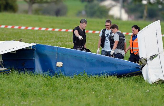 Шестима души са тежко ранени при сблъсък на два на малки самолети в Швейцария