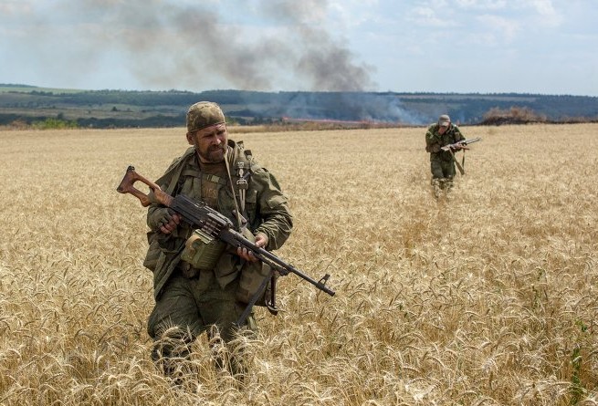 Мощна офанзива на опълченците в Донбас преди пристигането на Путин в Минск 