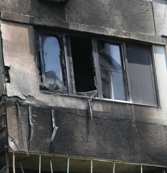 Апартамент изгоря след късо съединение в телевизора