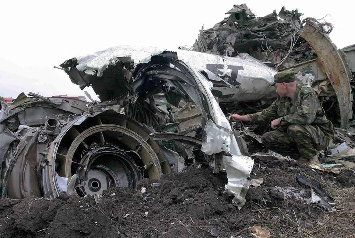 Украински самолет падна в Алжир