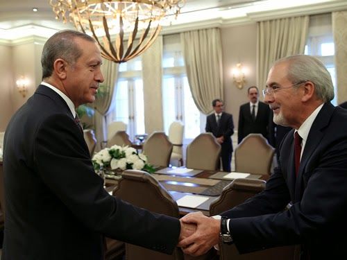 Едночасова среща между Тайип Ердоган и Лютви Местан в Анкара