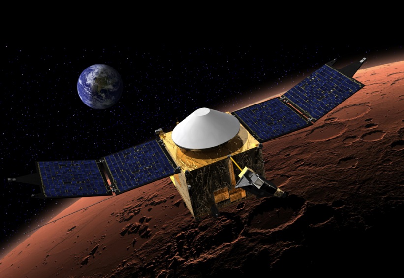 Сонда влиза в орбитата на Марс (ВИДЕО)