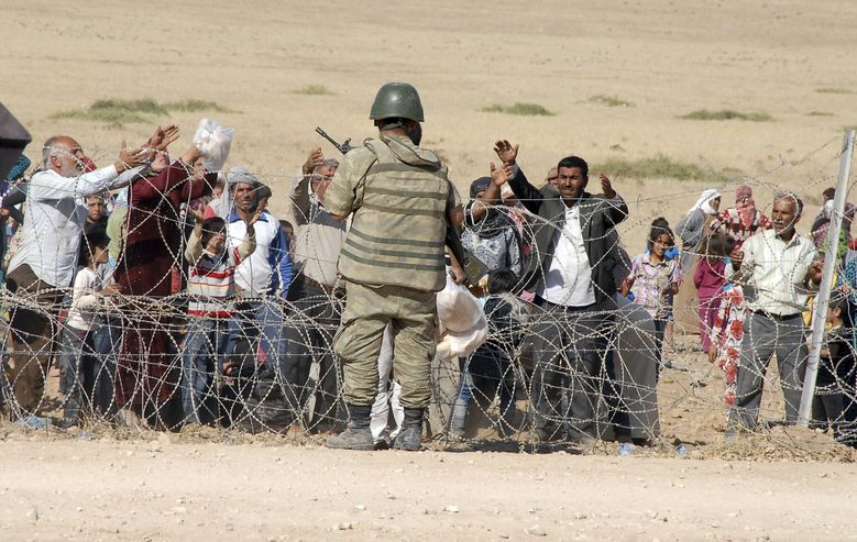 Размирици по сирийско-турската граница (СНИМКИ/ВИДЕО)