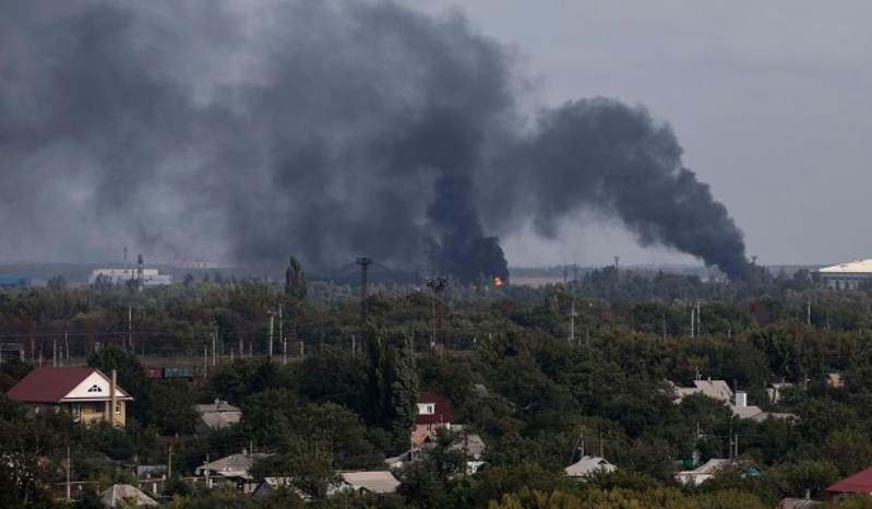 Войната отново бушува в Донецк (СНИМКИ/ВИДЕО)