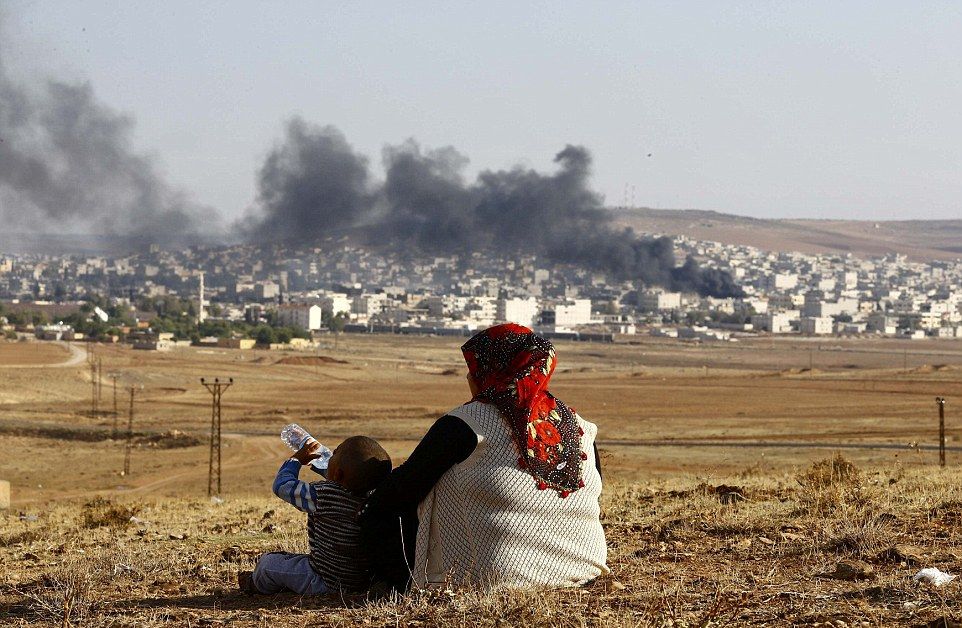 Град Кобани става водовъртеж на  смъртта за „Ислямска държава“ (СНИМКИ/ВИДЕО)