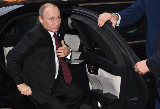 Джипът на Путин катастрофирал в колона