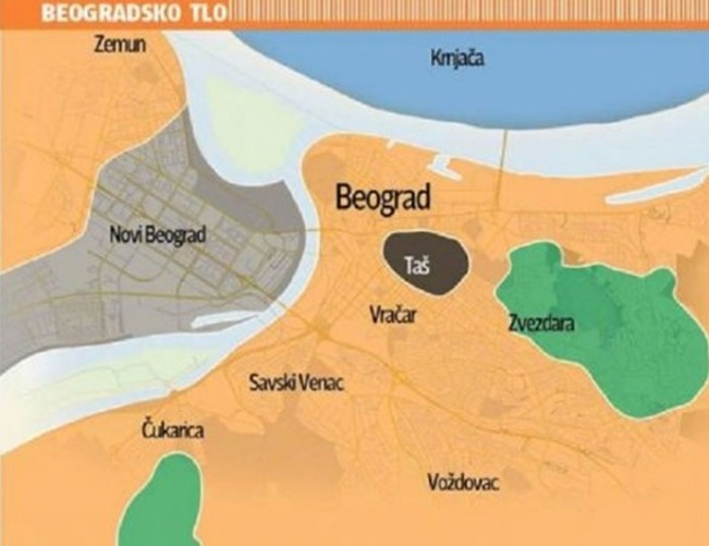 Белград може да пропадне под земята!