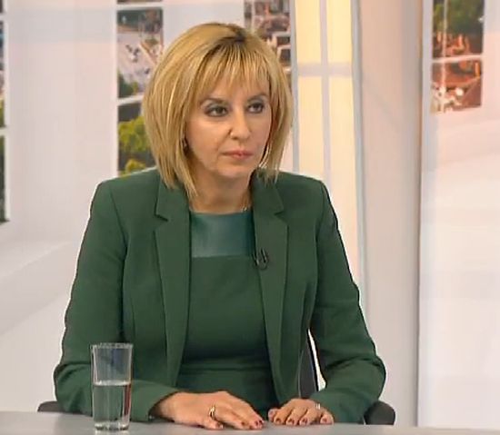 Мая Манолова: Ще предложа вътрешен референдум в БСП за излизане от кризата