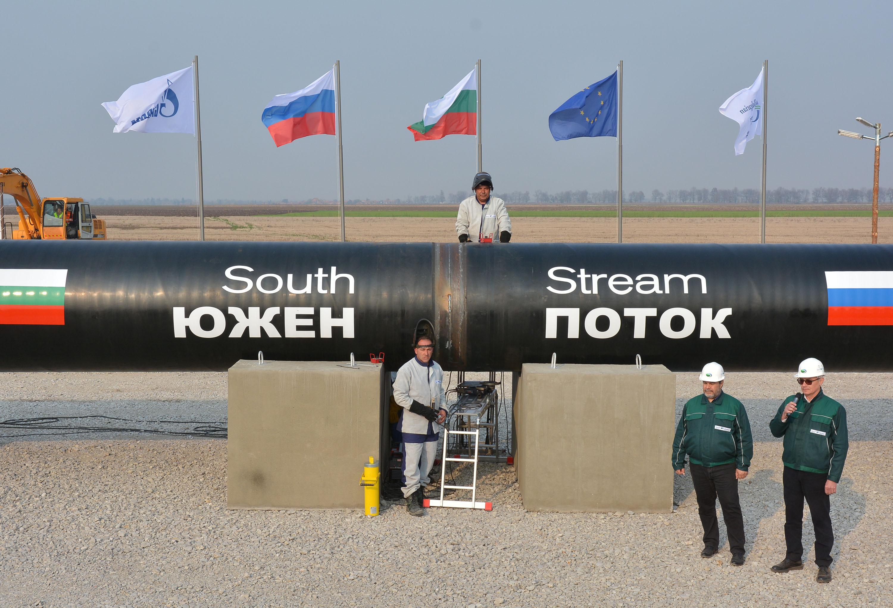 &quot;Газпром&quot; строи &quot;Южен поток&quot; от декември