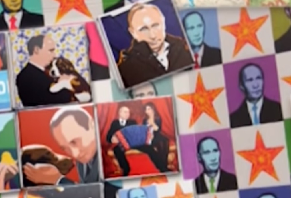 Путин и кучето на Борисов цъфнаха на шоколадова опаковка (ВИДЕО)
