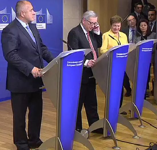 Жан-Клод Юнкер след срещата с Борисов: Готови сте за  Шенген