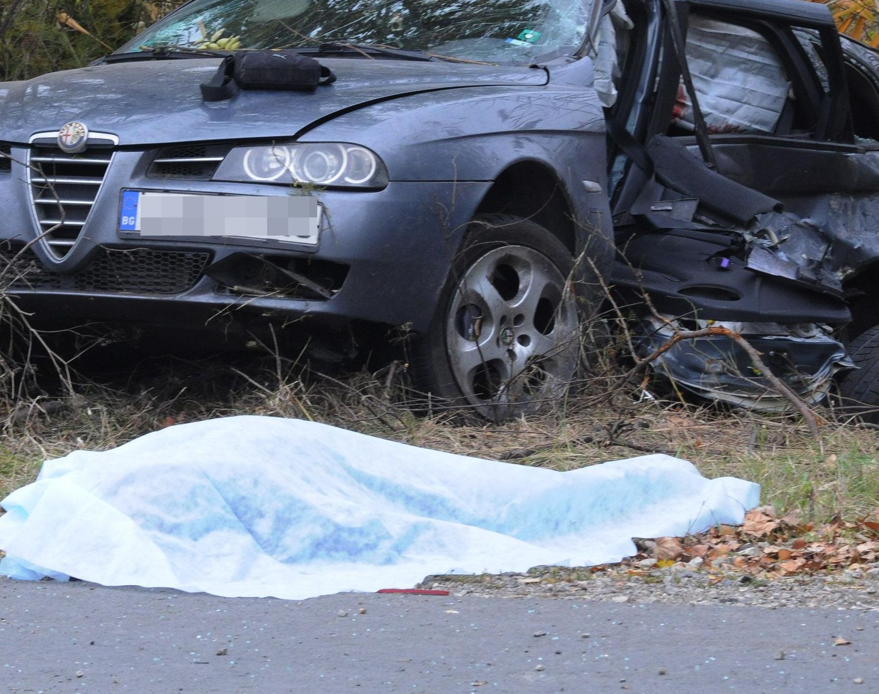 Летящ автомобил уби човек на пътя София-Варна 