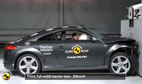 Новото Audi TT не е безопасно (ВИДЕО)