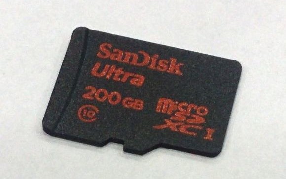 Създадоха микро SD с обем 200 гигабайта