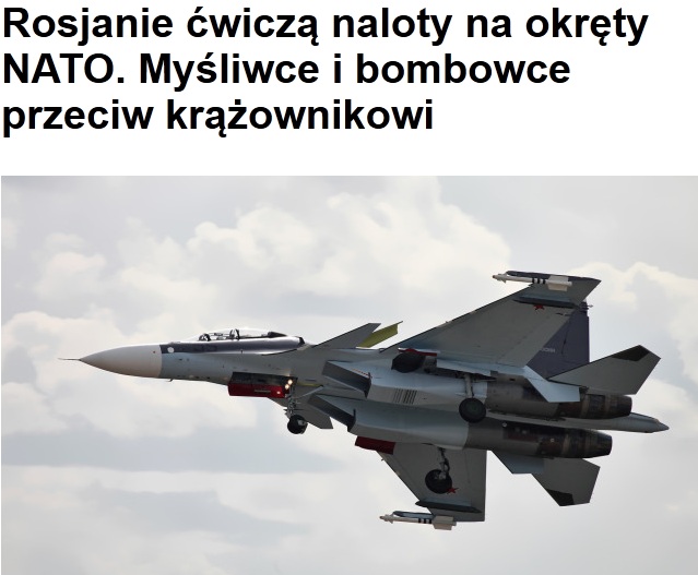 Полски медии: Руски изтребители пак са взели на прицел кораби на НАТО в Черно море