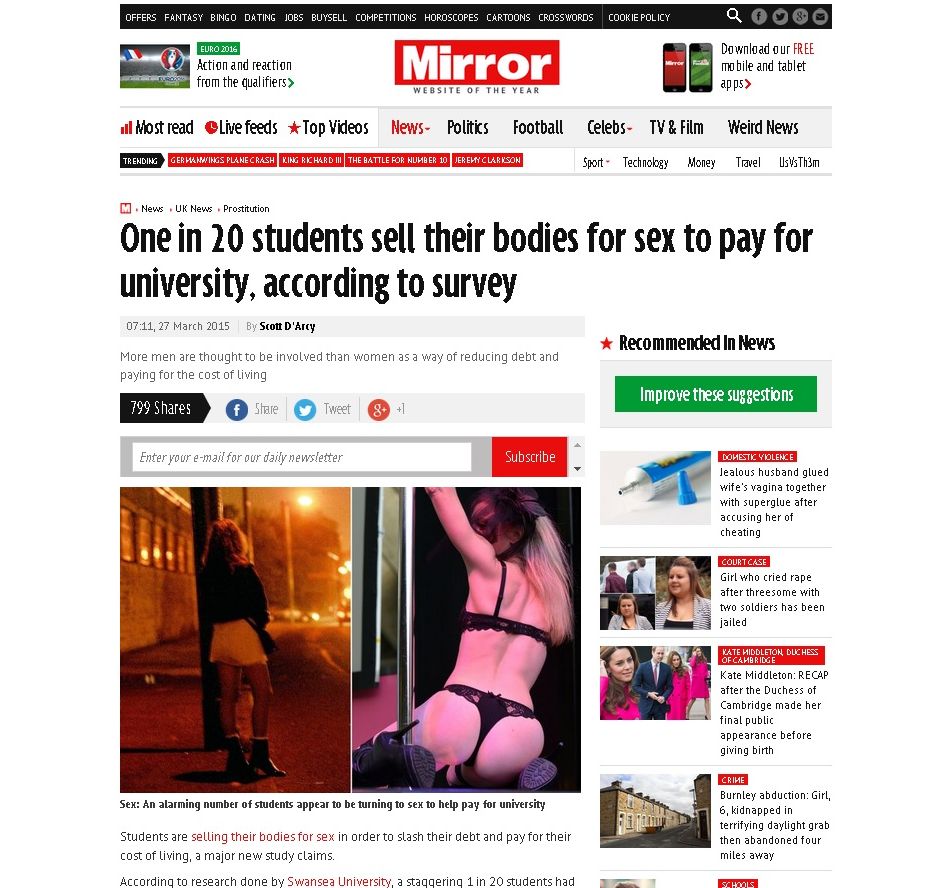 Всеки 20-ти студент нa Острова плаща образованието си със секс услуги 