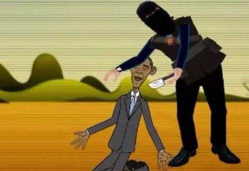 „Ислямска държава” показа как ще обезглави Барак Обама (ВИДЕО) 