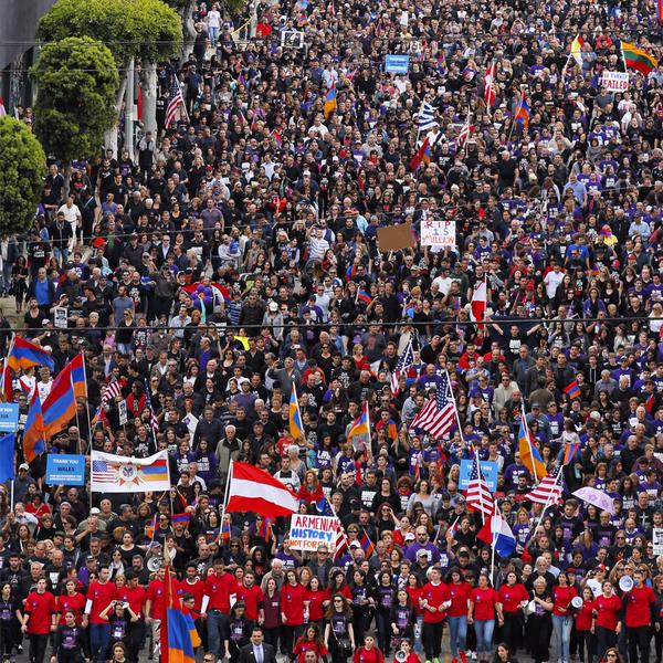 Масови протести срещу Обама заради арменския геноцид 