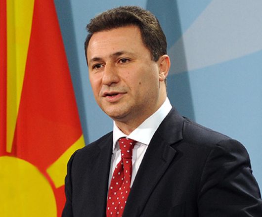 Хиляден митинг иска оставката на Никола Груевски в Скопие