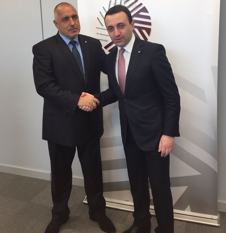 Борисов обясни на Гарибашвили колко е важна Грузия за енергийната диверсификация